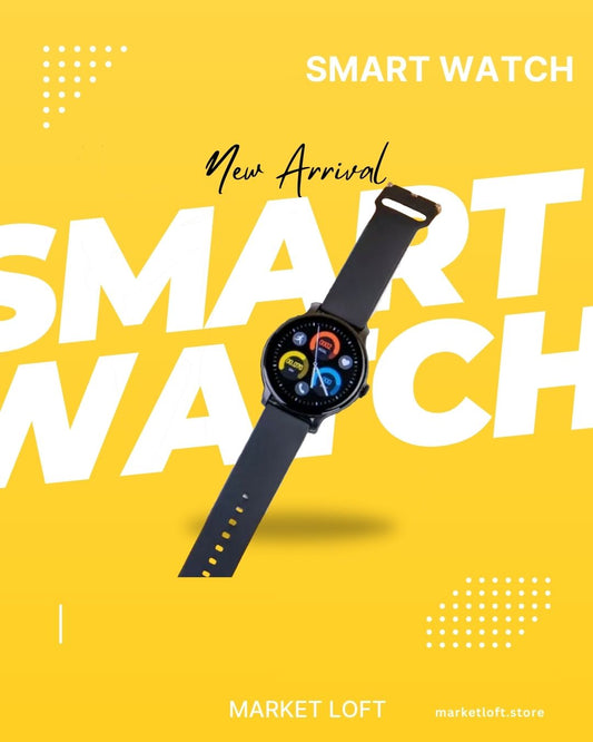 Digital Watch, Round Dial